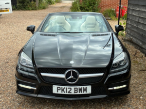 2012 Mercedes-Benz Slk 1.8 Slk200 Blueefficiency Amg Sport Edition 125 G-Tronic+ Euro 5 (s/s) 2dr in Black — image 2