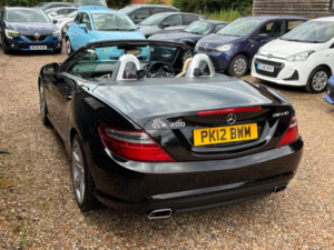 2012 Mercedes-Benz Slk 1.8 Slk200 Blueefficiency Amg Sport Edition 125 G-Tronic+ Euro 5 (s/s) 2dr in Black — image 4