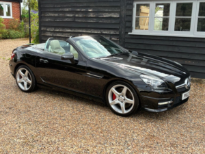 2012 Mercedes-Benz Slk 1.8 Slk200 Blueefficiency Amg Sport Edition 125 G-Tronic+ Euro 5 (s/s) 2dr in Black — image 5