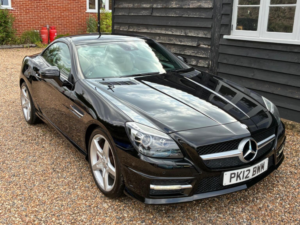 2012 Mercedes-Benz Slk 1.8 Slk200 Blueefficiency Amg Sport Edition 125 G-Tronic+ Euro 5 (s/s) 2dr in Black — image 6