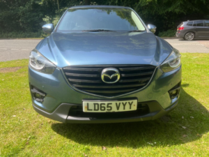 2015 Mazda Cx-5 2.2 Skyactiv-D Se-L Lux Nav in Blue — image 3