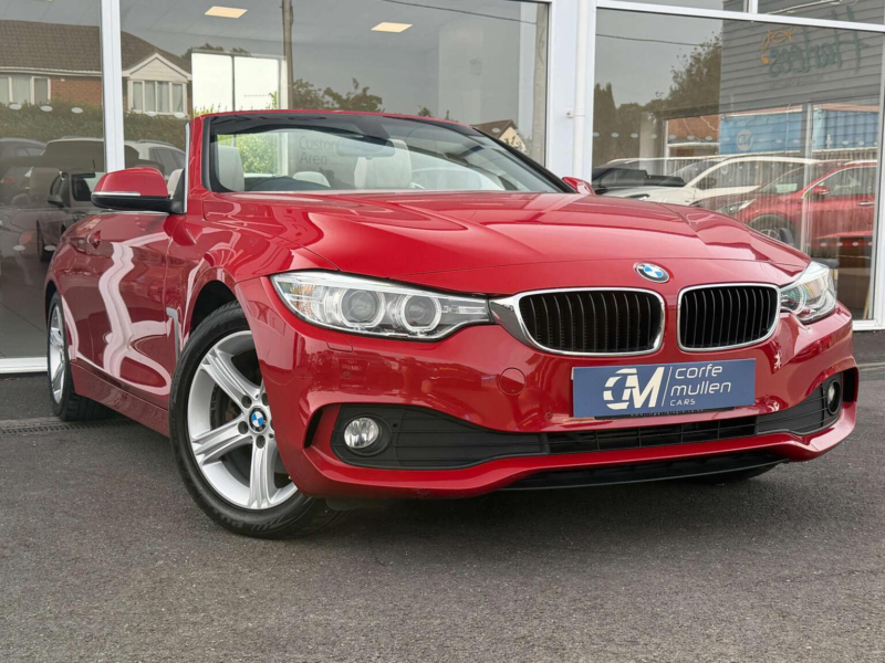 2017 BMW 4 Series 2.0 420d Se Auto Euro 6 (s/s) 2dr in Red — image 1