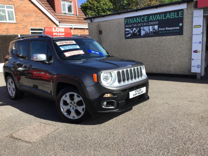 2016 Jeep Renegade 1.4t Multiairii Limited Euro 6 (s/s) 5dr in Grey — image 1