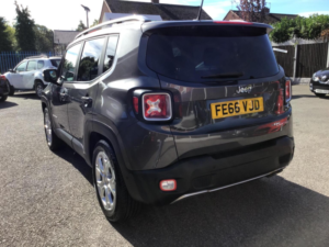 2016 Jeep Renegade 1.4t Multiairii Limited Euro 6 (s/s) 5dr in Grey — image 4