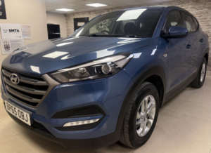 2016 Hyundai Tucson 1.7 Crdi Blue Drive S SUV 5dr Diesel Manual Euro 6 (s/s) (116 Ps) in Blue — image 2