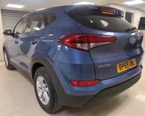 2016 Hyundai Tucson 1.7 Crdi Blue Drive S SUV 5dr Diesel Manual Euro 6 (s/s) (116 Ps) in Blue — image 3