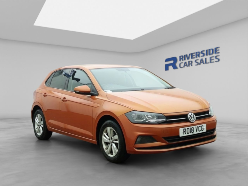 2018 Volkswagen Polo 1.0 Tsi Se Hatchback 5dr Petrol Manual Euro 6 (s/s) (95 Ps) in Orange — image 1