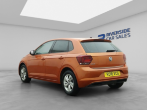 2018 Volkswagen Polo 1.0 Tsi Se Hatchback 5dr Petrol Manual Euro 6 (s/s) (95 Ps) in Orange — image 5