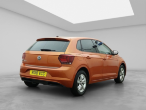 2018 Volkswagen Polo 1.0 Tsi Se Hatchback 5dr Petrol Manual Euro 6 (s/s) (95 Ps) in Orange — image 6