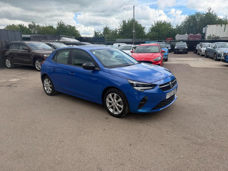 2022 Vauxhall Corsa 1.2 Turbo Se Edition Euro 6 (s/s) 5dr in Blue — image 1