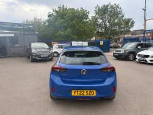 2022 Vauxhall Corsa 1.2 Turbo Se Edition Euro 6 (s/s) 5dr in Blue — image 3