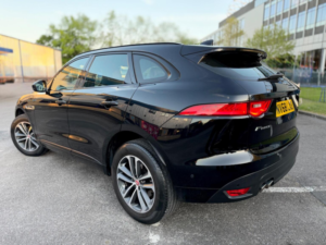 2019 Jaguar F-Pace 2.0 D180 R-Sport Auto AWD Euro 6 (s/s) 5dr in Black — image 4