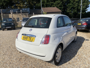 2010 Fiat 500 1.2 Pop in White — image 3