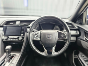2021 Honda Civic 1.0 Vtec Turbo Sr CVT Euro 6 (s/s) 5dr in Blue — image 3