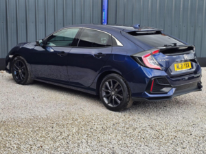 2021 Honda Civic 1.0 Vtec Turbo Sr CVT Euro 6 (s/s) 5dr in Blue — image 6