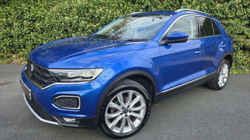2020 Volkswagen T-Roc 1.5 Tsi Evo Sel DSG Euro 6 (s/s) (150ps) in Blue — image 1