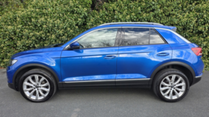 2020 Volkswagen T-Roc 1.5 Tsi Evo Sel DSG Euro 6 (s/s) (150ps) in Blue — image 2