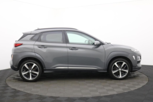 2018 Hyundai Kona 1.0 T-Gdi Blue Drive Premium SUV 5dr Petrol Manual Euro 6 (s/s) (120 Ps) in Grey — image 2