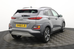 2018 Hyundai Kona 1.0 T-Gdi Blue Drive Premium SUV 5dr Petrol Manual Euro 6 (s/s) (120 Ps) in Grey — image 5