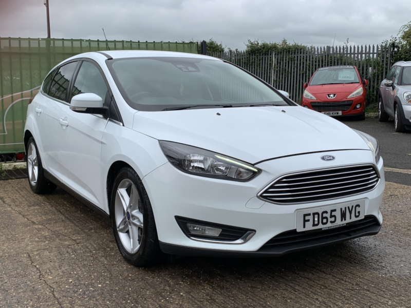 2015 Ford Focus 1.5 Tdci Titanium in White — image 1