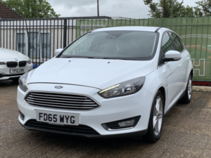 2015 Ford Focus 1.5 Tdci Titanium in White — image 3
