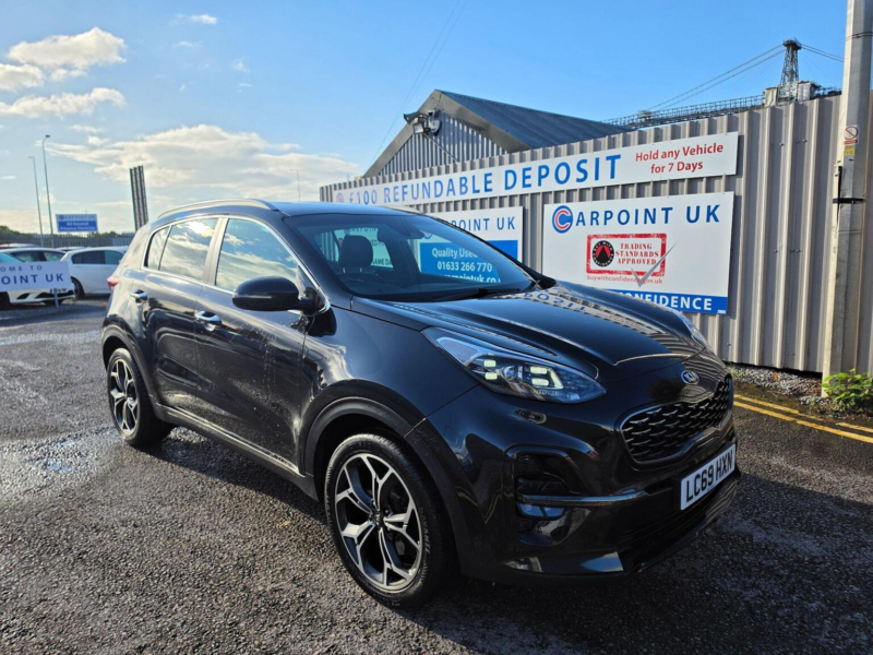 2019 Kia Sportage 1.6 T-Gdi Gt-Line Euro 6 (s/s) 5dr in Black — image 1