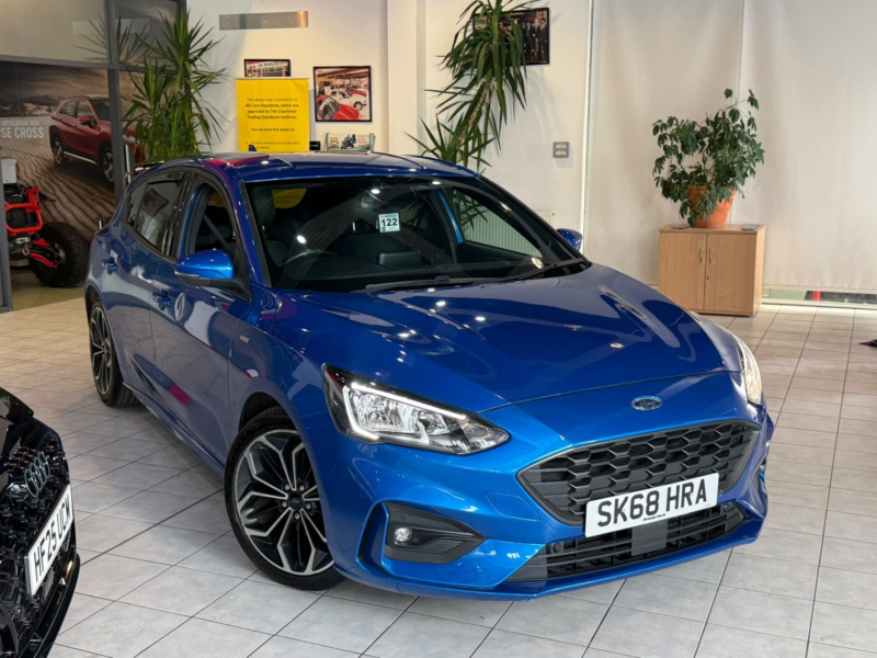 2018 Ford Focus 1.5 Ecoblue St-Line X in Blue — image 1