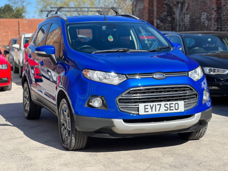 2017 Ford Ecosport 1.0t Ecoboost Titanium 2WD Euro 6 (s/s) 5dr in Blue — image 1