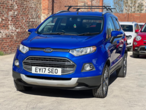 2017 Ford Ecosport 1.0t Ecoboost Titanium 2WD Euro 6 (s/s) 5dr in Blue — image 3