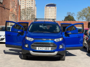 2017 Ford Ecosport 1.0t Ecoboost Titanium 2WD Euro 6 (s/s) 5dr in Blue — image 5