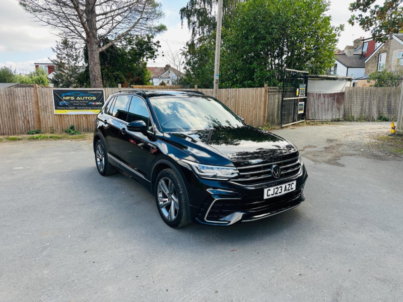 2023 Volkswagen Tiguan 1.5 Tsi R-Line Edition DSG Euro 6 (s/s) 5dr in Black — image 1