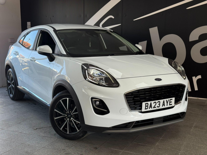 2023 Ford Puma 1.0t Ecoboost Mhev Titanium Euro 6 (s/s) 5dr in White — image 1