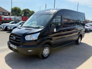 2022 Ford Transit 2.0 310 Ecoblue Trend Fwd L3 H2 Euro 6 (s/s) 5dr in Black — image 5