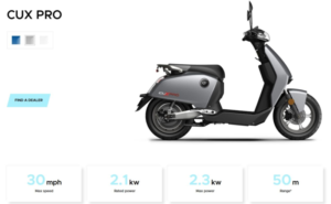 2026 Vmoto Cux Moped Electric Automatic (4 Ps) in Grey — image 3