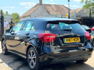 2017 Mercedes-Benz A Class 1.6 A180 Se 7g-Dct Euro 6 (s/s) 5dr in Black — image 5