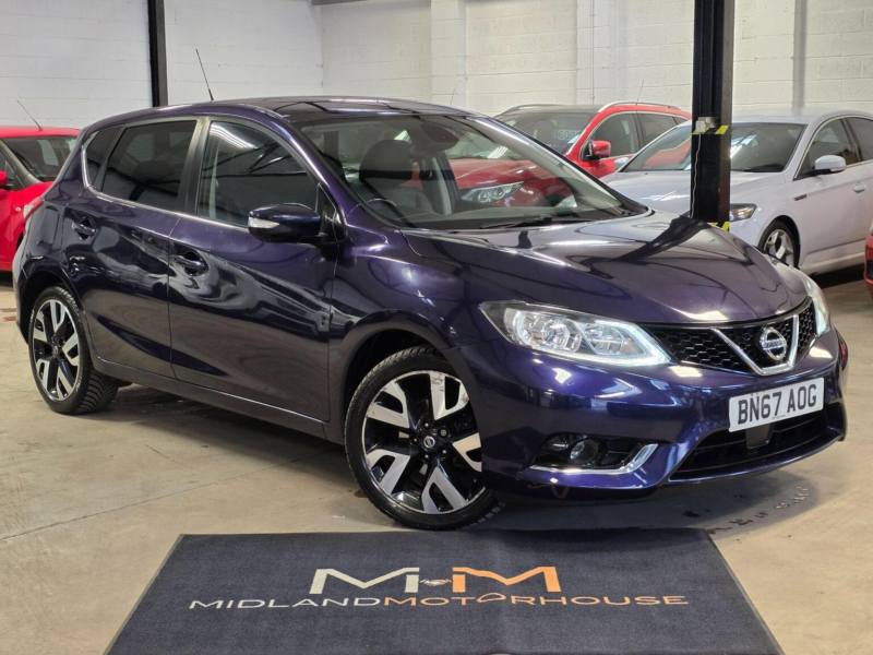 2017 Nissan Pulsar 1.2 Dig-T Tekna Euro 6 (s/s) 5dr in Blue — image 1