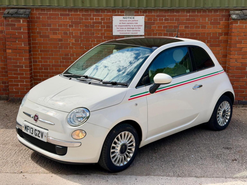2013 Fiat 500 1.2 Lounge Euro 4 3dr in Beige — image 1