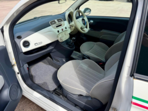 2013 Fiat 500 1.2 Lounge Euro 4 3dr in Beige — image 6