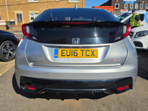 2016 Honda Civic 1.6 I-Dtec Sr Hatchback 5dr Diesel Manual Euro 5 (s/s) (120 Ps) in Silver — image 5