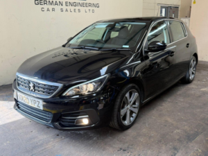 2020 Peugeot 308 1.2 Puretech Gpf Allure Eat Euro 6 (s/s) 5dr in Black — image 2