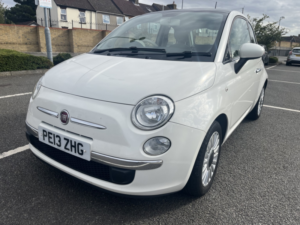 2013 Fiat 500 1.2 Lounge in White — image 5