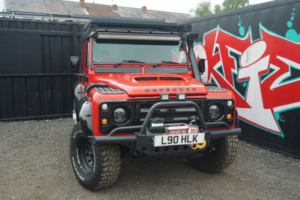 1993 Land Rover Defender 90 Turbo Diesel in Red — image 4