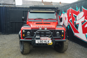 1993 Land Rover Defender 90 Turbo Diesel in Red — image 6