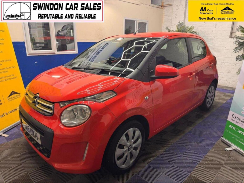 2015 Citroen C1 1.2 Puretech Feel Euro 6 5dr in Orange — image 1