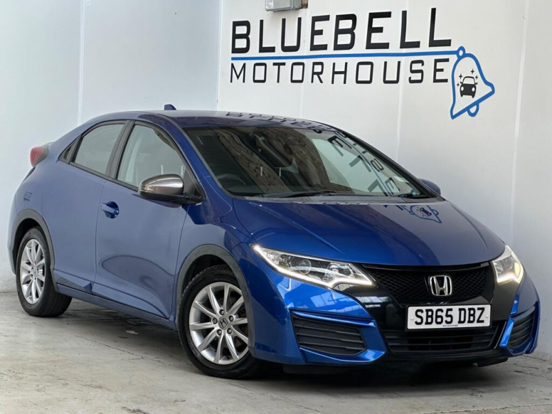 2015 Honda Civic 1.4 I-Vtec S Euro 6 (s/s) 5dr in Blue — image 1