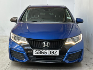 2015 Honda Civic 1.4 I-Vtec S Euro 6 (s/s) 5dr in Blue — image 2