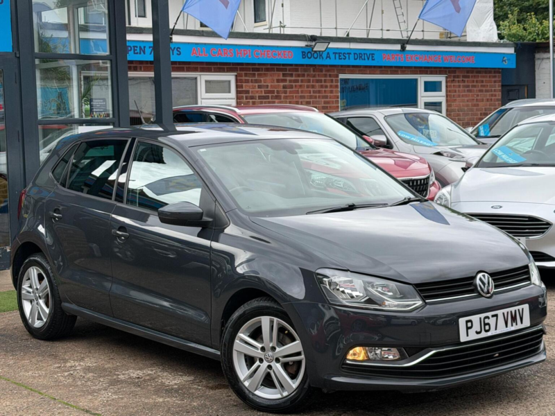 2017 Volkswagen Polo 1.0 Match Edition Euro 6 (s/s) 5dr in Grey — image 1