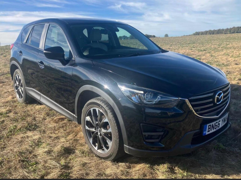 2016 Mazda Cx-5 2.2 Skyactiv-D Sport Nav Auto 4WD Euro 6 (s/s) 5dr in Black — image 1
