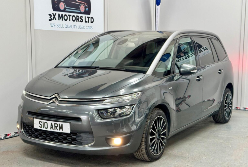2016 Citroen Grand C4 Picasso 1.6 Bluehdi Exclusive+ Eat6 Euro 6 (s/s) 5dr in Grey — image 1