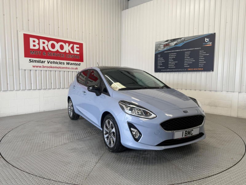 2021 Ford Fiesta 1.0t Ecoboost Trend Euro 6 (s/s) 5dr in Blue — image 1